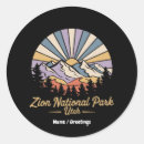 Search for utah hiking stickers Zion
