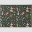 Search for dark green tissue paper Retro