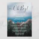 Search for adventure baby boy shower invitations Mountain