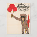 Search for vintage monkey postcards History