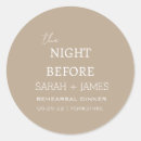 Search for night wedding stickers Black and white