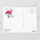 Search for merry christmas from florida postcards Santa flamingo