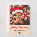 Search for gingerbread man christmas cards Xmas