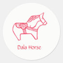 Search for swedish dala stickers Horse