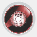 Search for 45 rpm record stickers Music