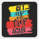 Search for get up stickers Typography
