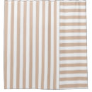 Search for beige stripes shower curtains White