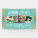 Search for teal birthday banners Elegant