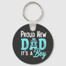 Search for new dad key rings Pregnancy reveal