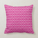 Search for pink diamond pattern cushions White