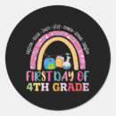Search for grade school stickers First day excitement