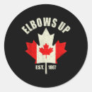 Search for proud canadian stickers Elbows up