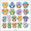 Search for cartoon elephants stickers For kids