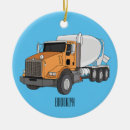 Search for construction vehicle christmas tree decorations Concrete