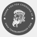 Search for black and white logo stickers Typography
