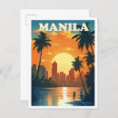 Search for manila city postcards Watercolor