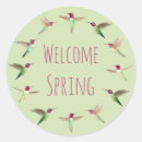Search for welcome round stickers Green