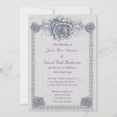 Search for rose border wedding invitations Classic