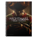 Search for horror film notebooks Freddy krueger