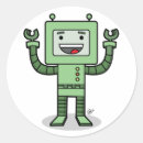 Search for happy robot stickers Cute