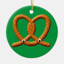 Search for pretzel christmas tree decorations Food