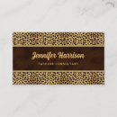 Search for cheetahs business cards Safari