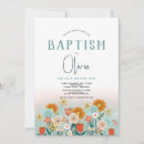 Search for christening invitations Flowers