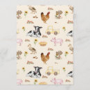 Search for farm scene invitations Cow
