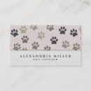 Search for canine business cards Animals