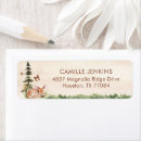 Search for forest animals return address labels Deer