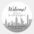 Search for nyc wedding stickers New york city