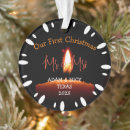 Search for bright christmas tree decorations Newlywed