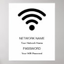 Search for wifi password posters Logo