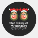 Search for funny reindeers stickers Tree