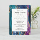 Search for turquoise and gold invitations Marble
