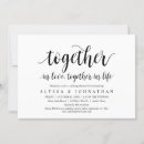 Search for simple celebration life invitations Black and white