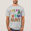 Search for autism aunt tshirts Proud