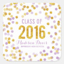 Search for polka dot graduation stickers Glitter