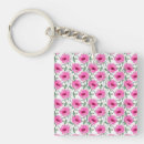 Search for red and white rose key rings Floral