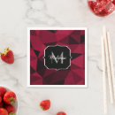Search for red and black napkins Cool