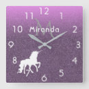 Search for pink glitter clocks Ombre