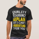 Search for quality assurance tshirts Software