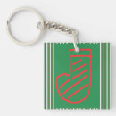 Search for christmas stocking stuffer key rings Red