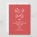 Search for galentines day party invitations Red pink