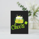 Search for drinking team postcards Shamrock