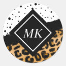 Search for black white leopard stickers Modern