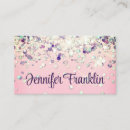 Search for bling business cards Glitter