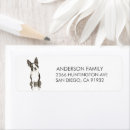 Search for boston terrier return address labels Dog