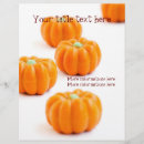 Search for trick or treat flyers Pumpkin
