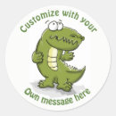 Search for crocodile stickers Cartoon